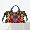 Cleobella Handbags-Ankara Weekenderblack