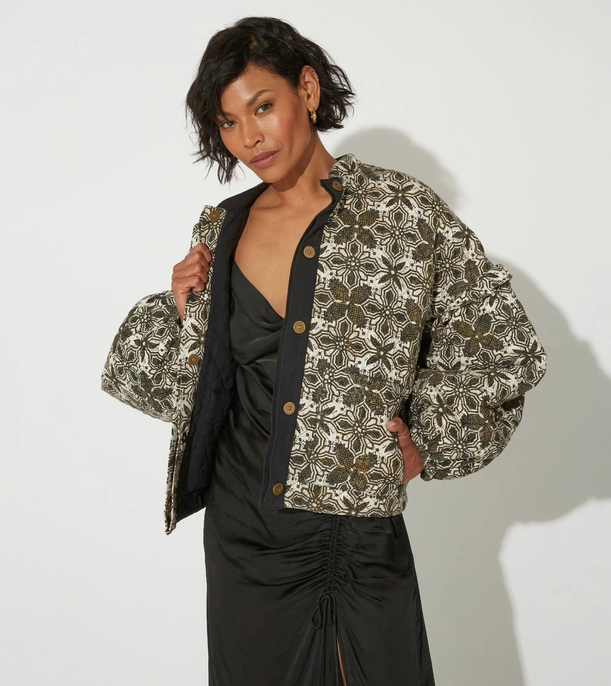 Cleobella Jackets & Sweaters-Anza Reversible Jacketretro Tile