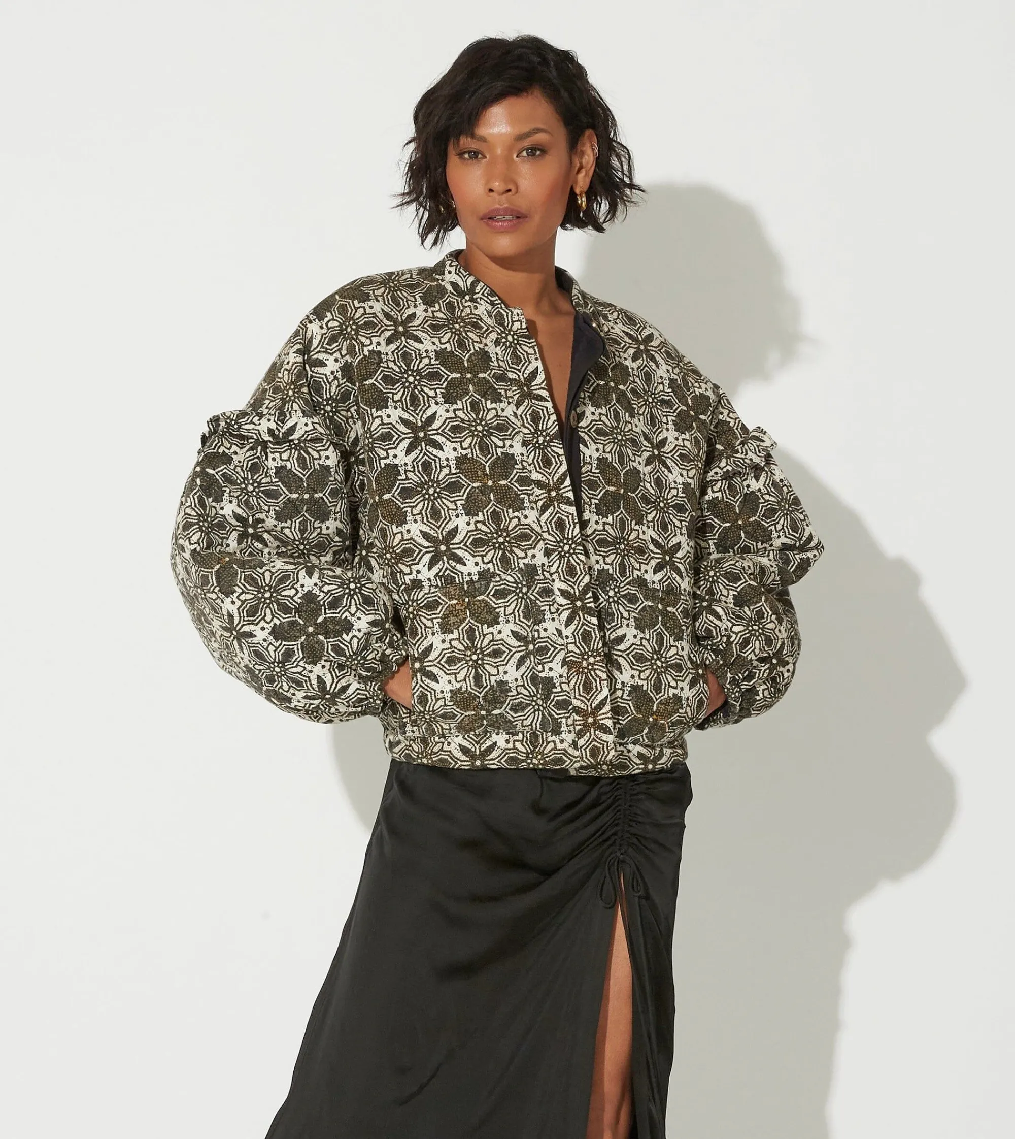 Cleobella Jackets & Sweaters-Anza Reversible Jacketretro Tile