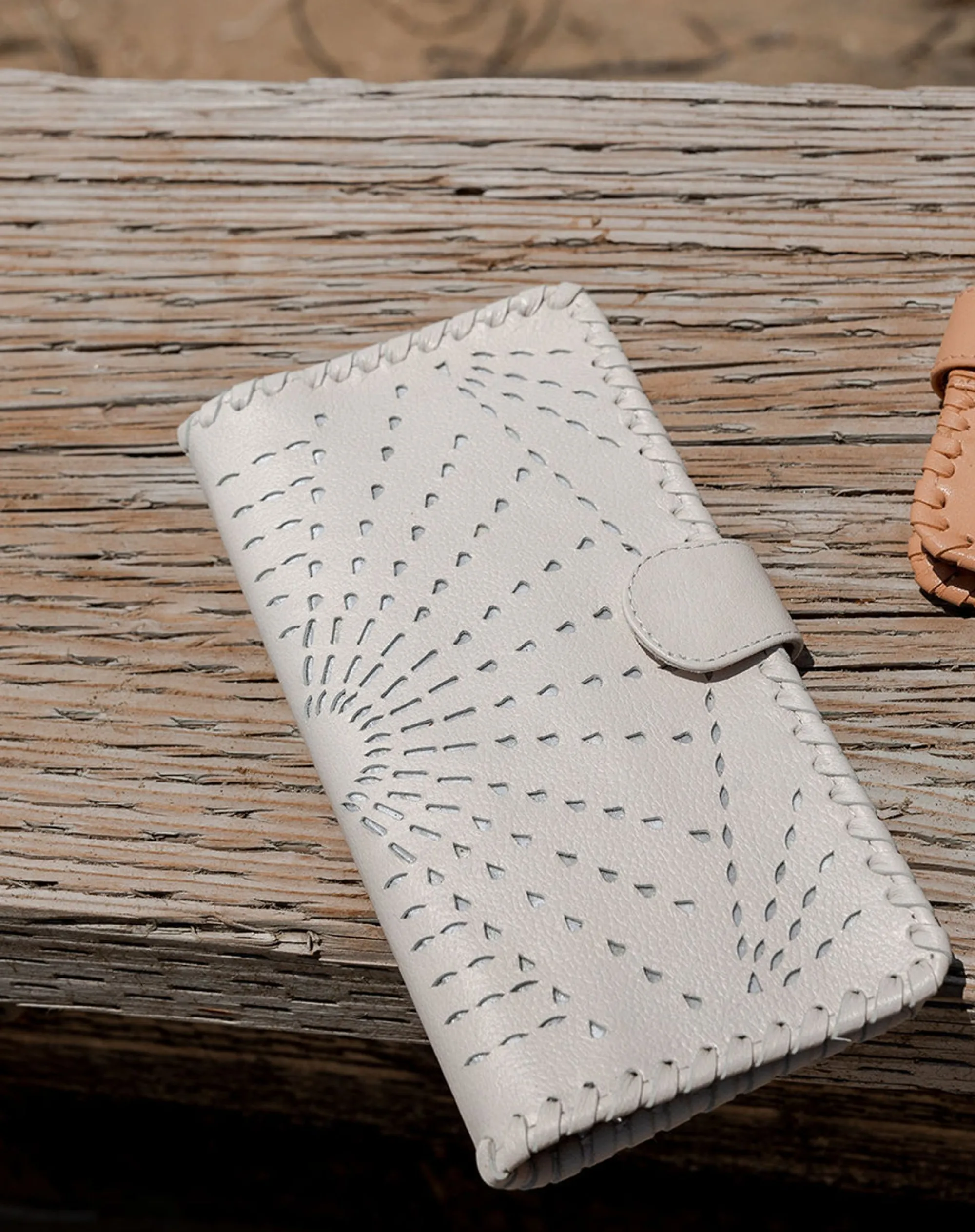 Cleobella Wallets-Arrows & Bow Mexicana Walletwhite