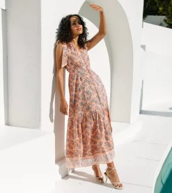 Cleobella Dresses-Astrid Ankle Dresspositano Floral