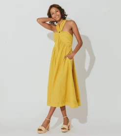 Cleobella Dresses-Aurelia Ankle Dressmarigold