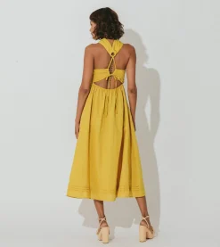 Cleobella Dresses-Aurelia Ankle Dressmarigold