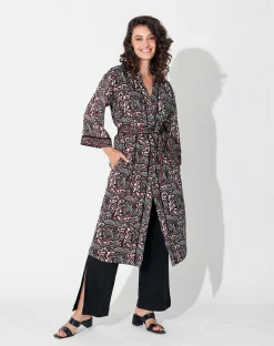 Cleobella Jackets & Sweaters-Block Printed Robezuri