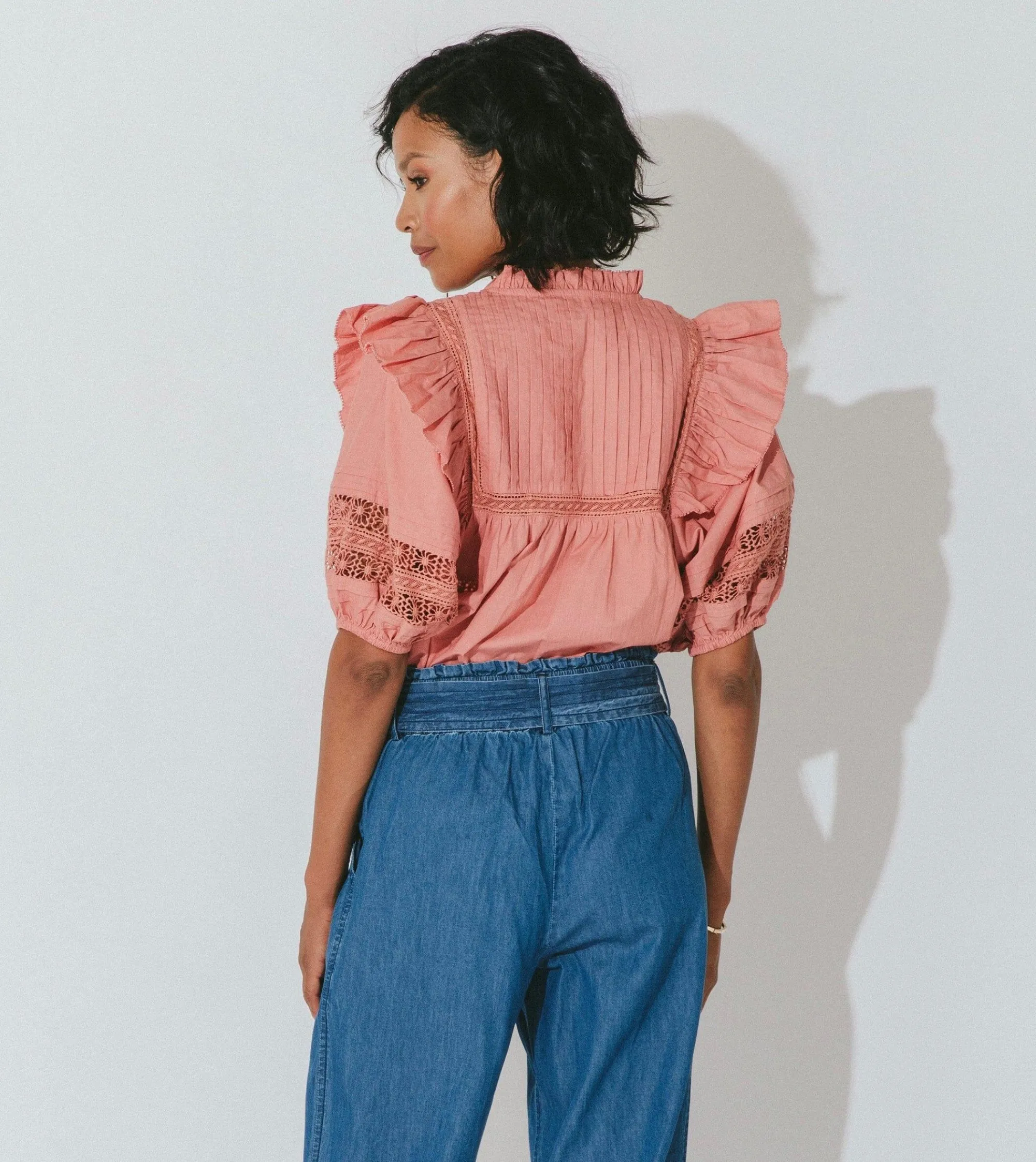 Cleobella Tops-Bridget Blouserose