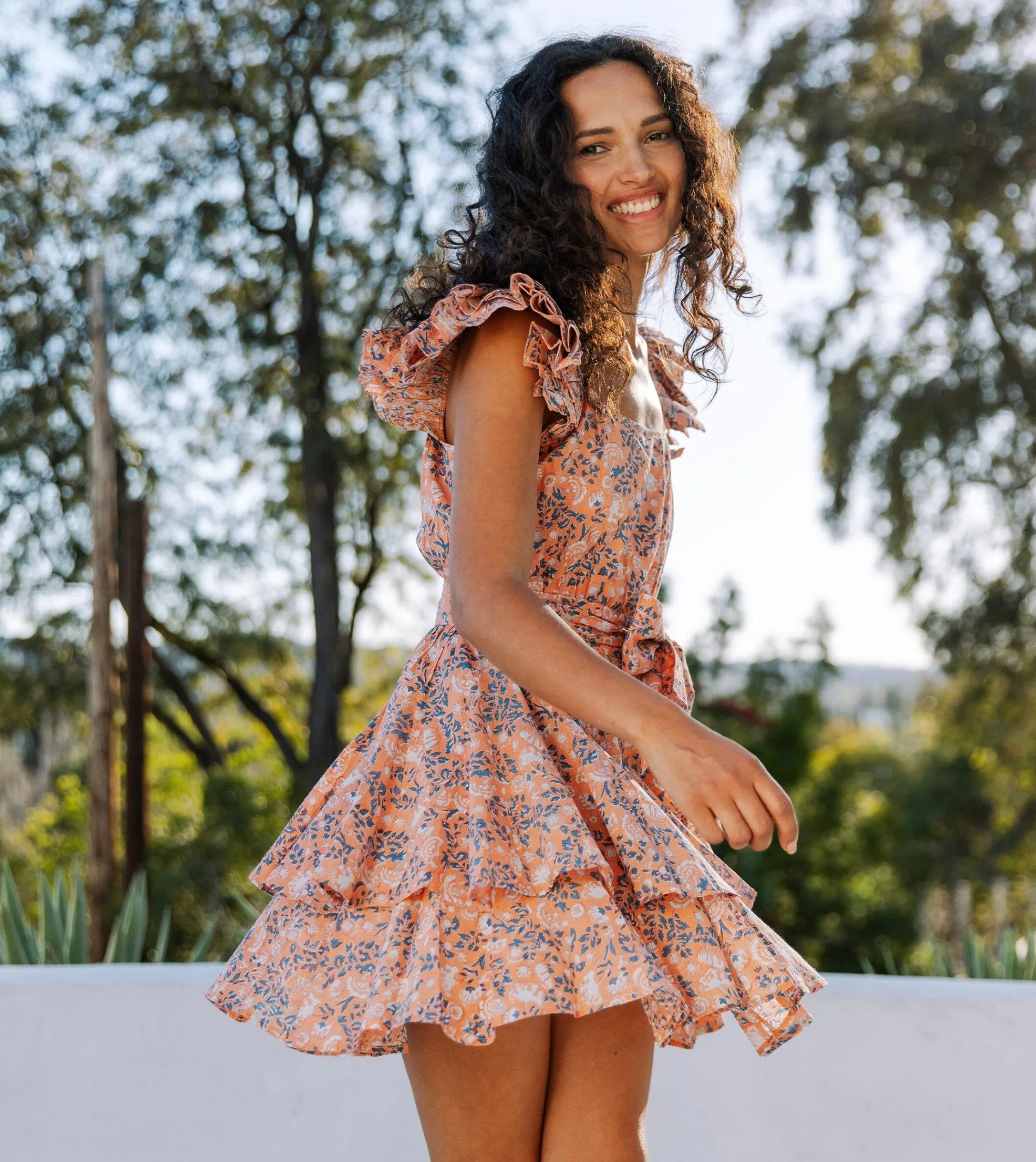 Cleobella Dresses-Britt Mini Dresspositano Floral