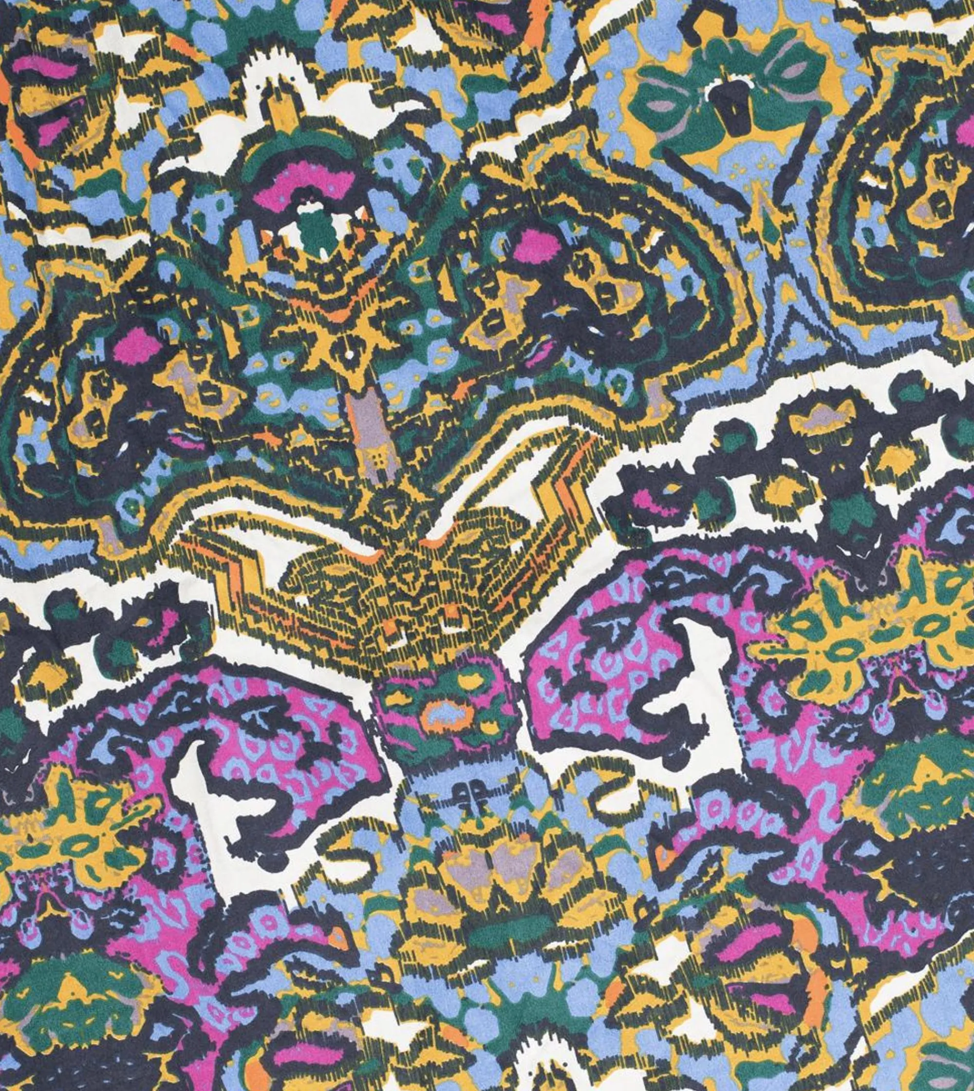 Cleobella Tops-Carmilla Blousemosaic Ikat