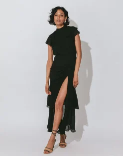 Cleobella Dresses-Cecilia Ankle Dressblack