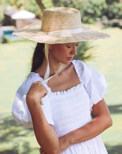 Cleobella Swim-Cortez Palm Hatnatural