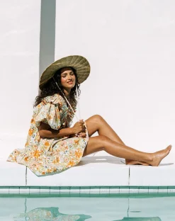 Cleobella Swim-Cortez Palm Hatnatural