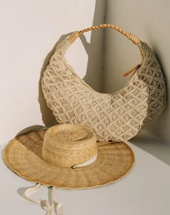 Cleobella Swim-Cortez Palm Hatnatural