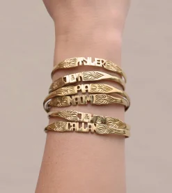 Cleobella Jewelry-Custom Bali Word Bracelet