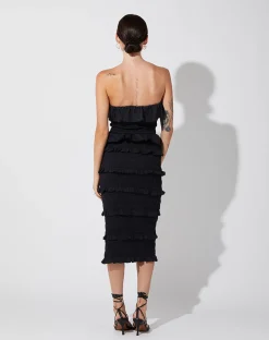 Cleobella Dresses-Elodie Midi Dressblack