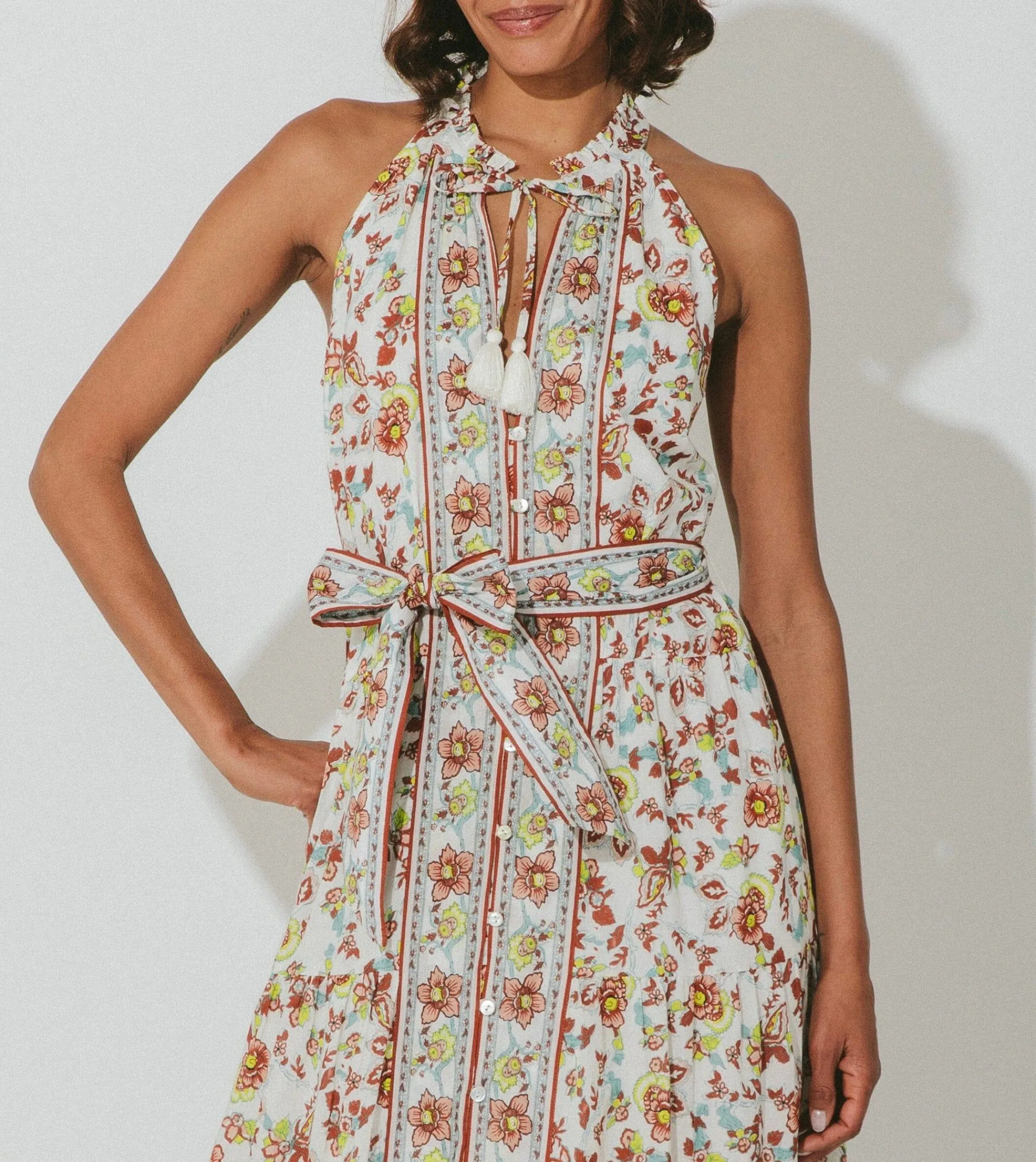 Cleobella Dresses-Evangeline Ankle Dressenya