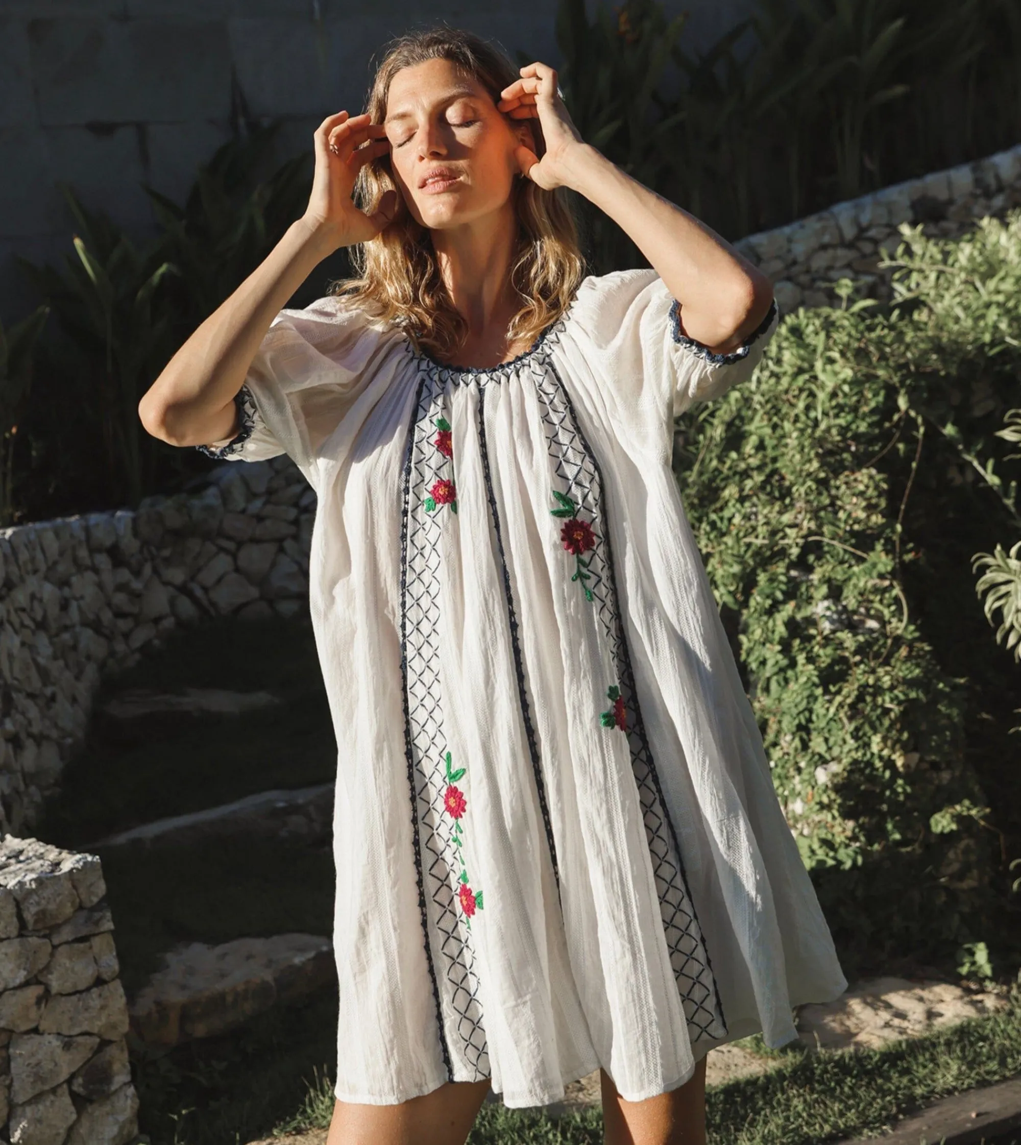Cleobella Dresses-Farida Mini Dresswhite