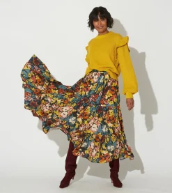 Cleobella Bottoms-Freya Ankle Skirtmonet