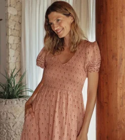 Cleobella Dresses-Harmoni Ankle Dresspetal