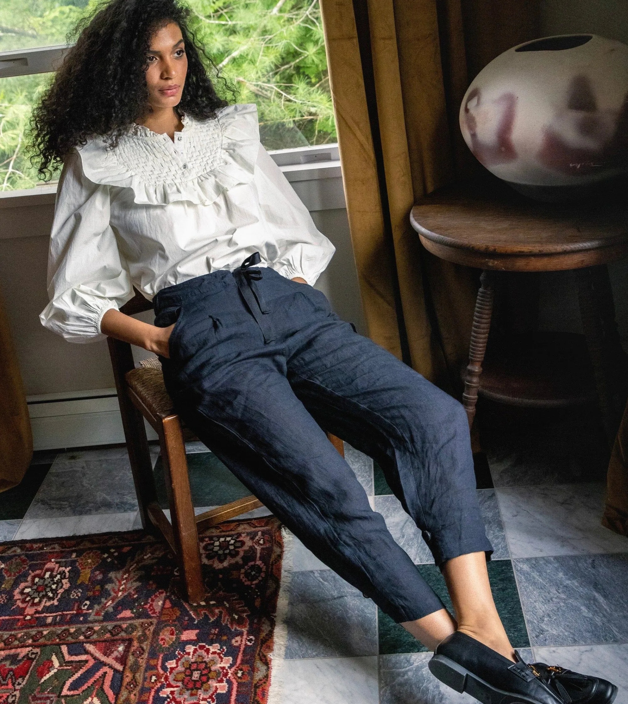 Cleobella Bottoms-Harper Trouserblack