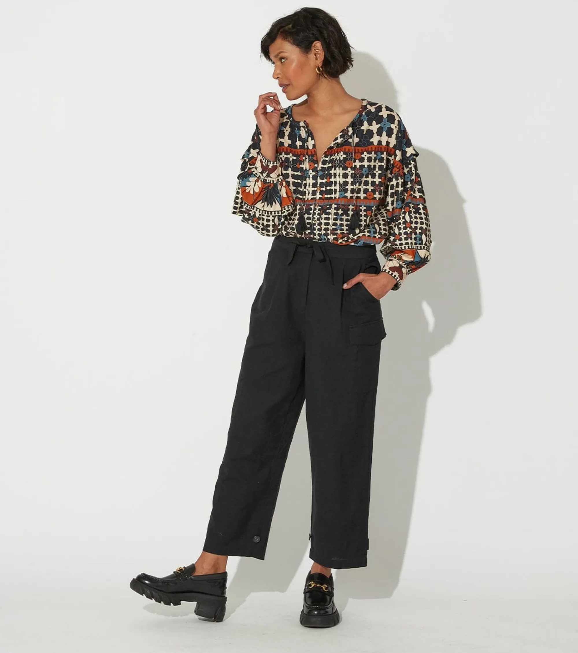 Cleobella Bottoms-Harper Trouserblack