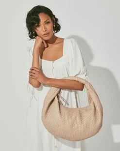 Cleobella Handbags-Hobo Woven Bagbone