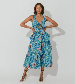 Cleobella Dresses-Imara Midi Dresscalypso