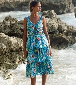 Cleobella Dresses-Imara Midi Dresscalypso