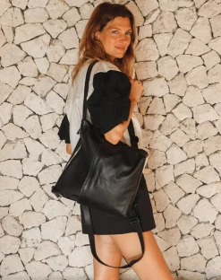 Cleobella Handbags-Indah Backpackblack