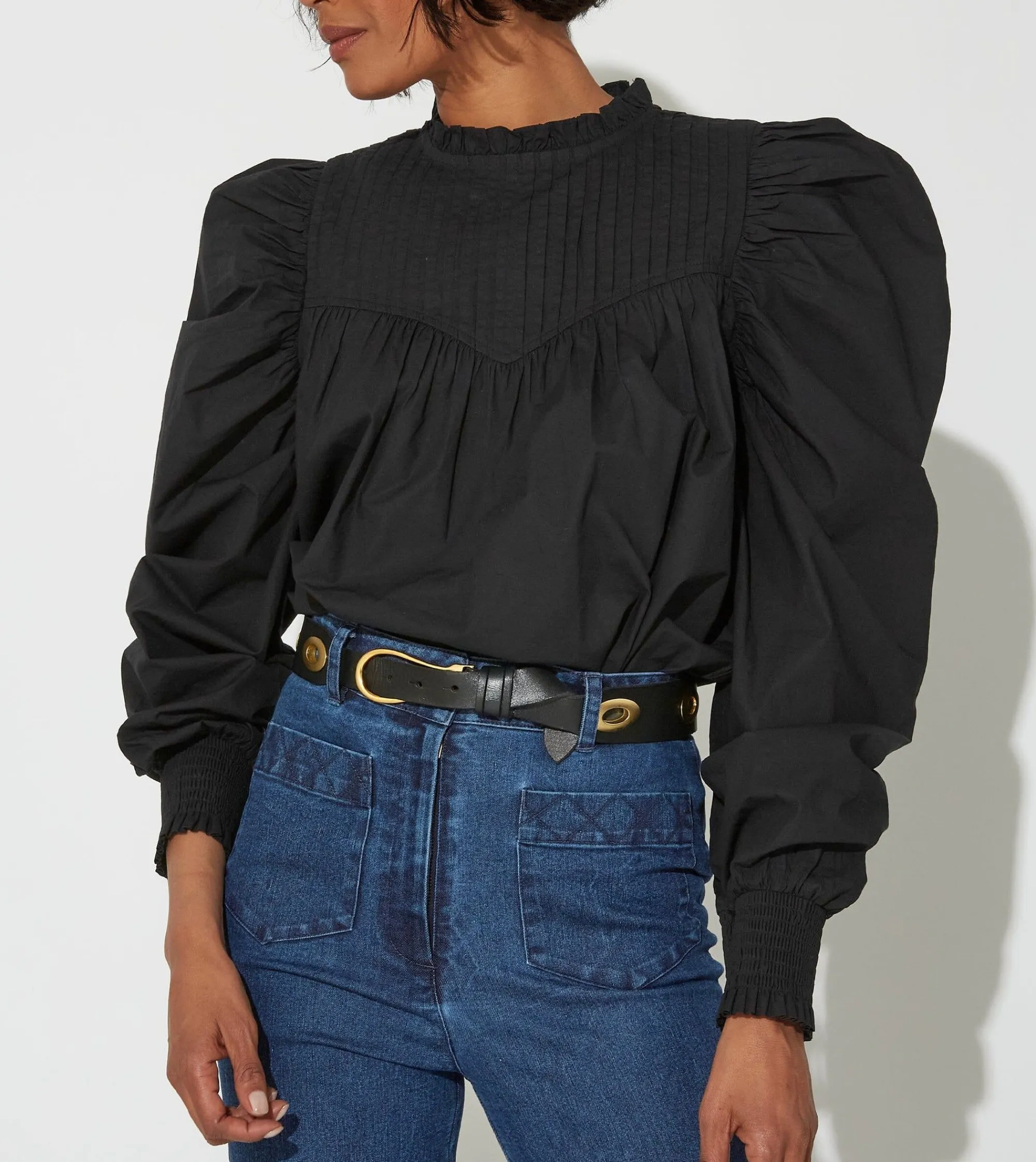 Cleobella Tops-Irina Blouseblack