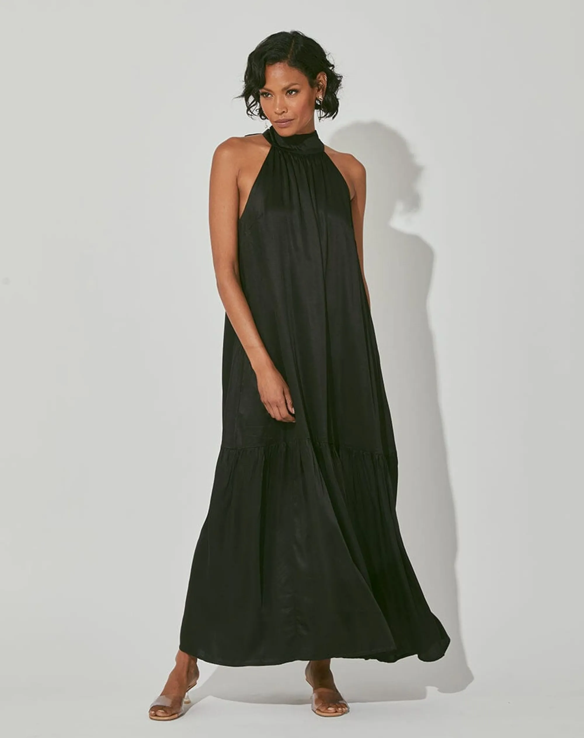 Cleobella Dresses-Laura Ankle Dressblack
