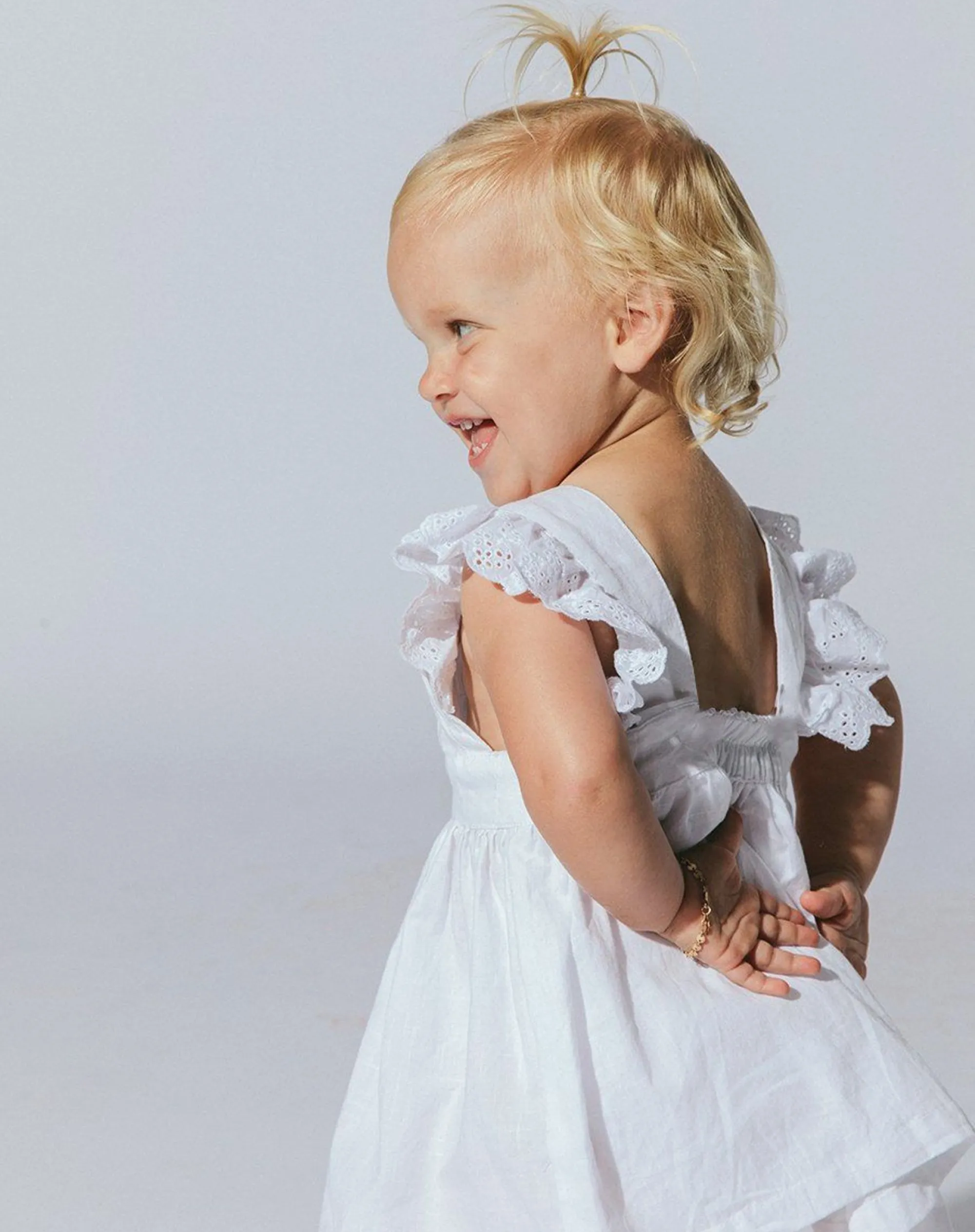 Cleobella Littles-Littles Ellyse Mini Dresswhite