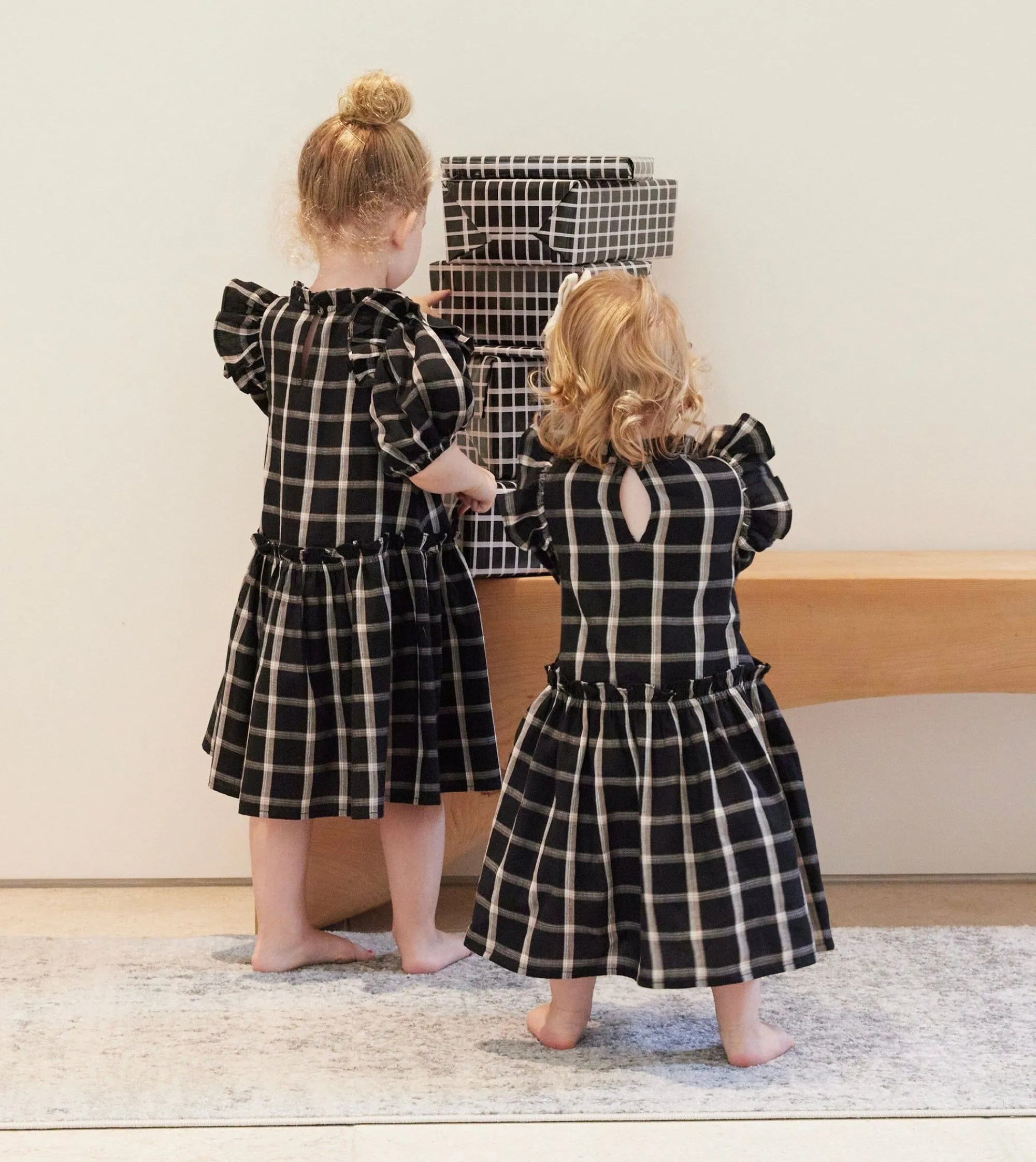 Cleobella Littles-Littles Lele Holiday Dresspali Plaid