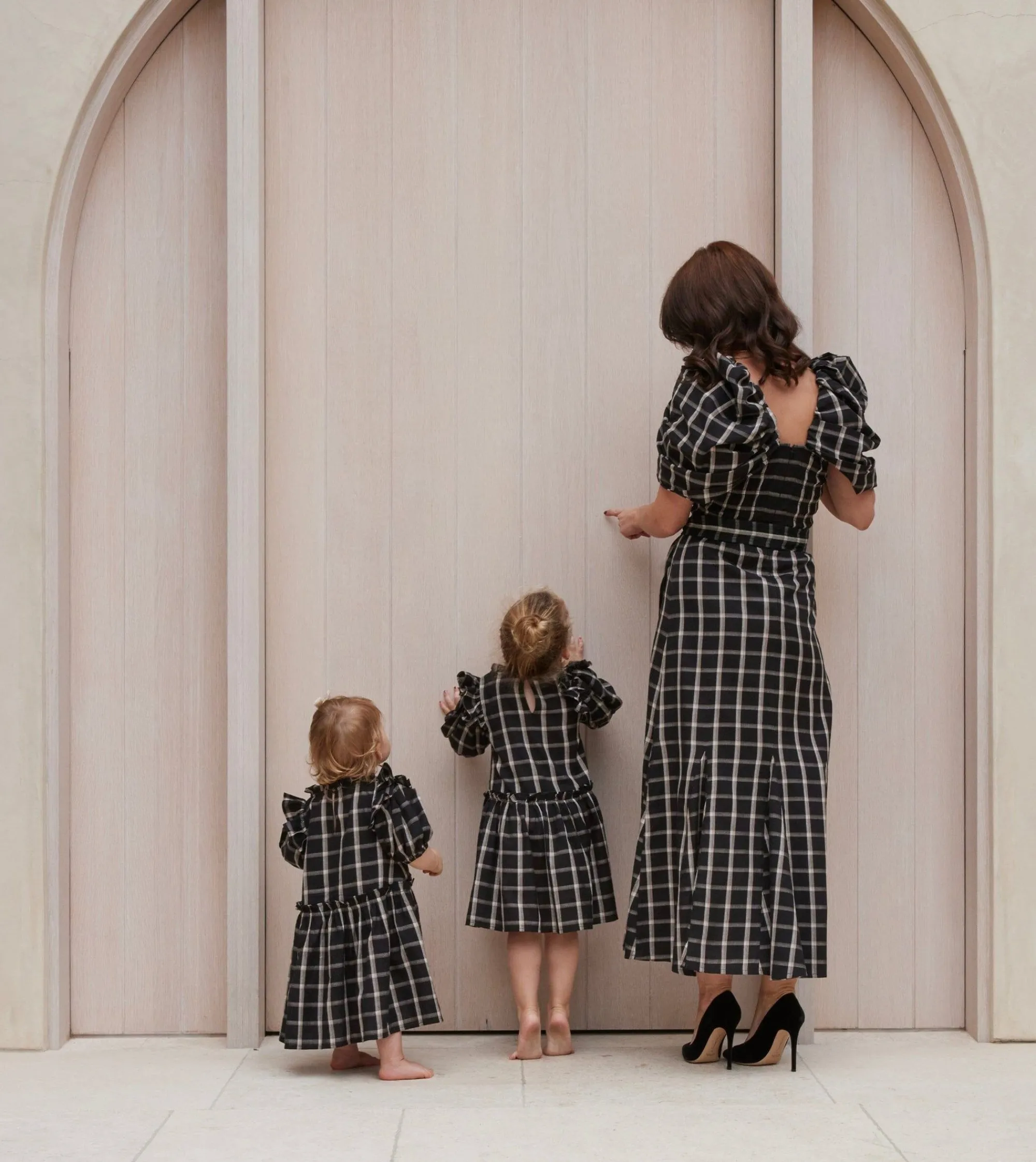 Cleobella Littles-Littles Lele Holiday Dresspali Plaid