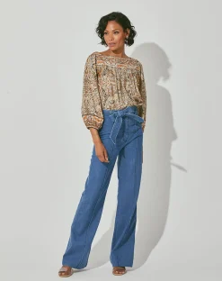 Cleobella Bottoms-Luca Trouserblue