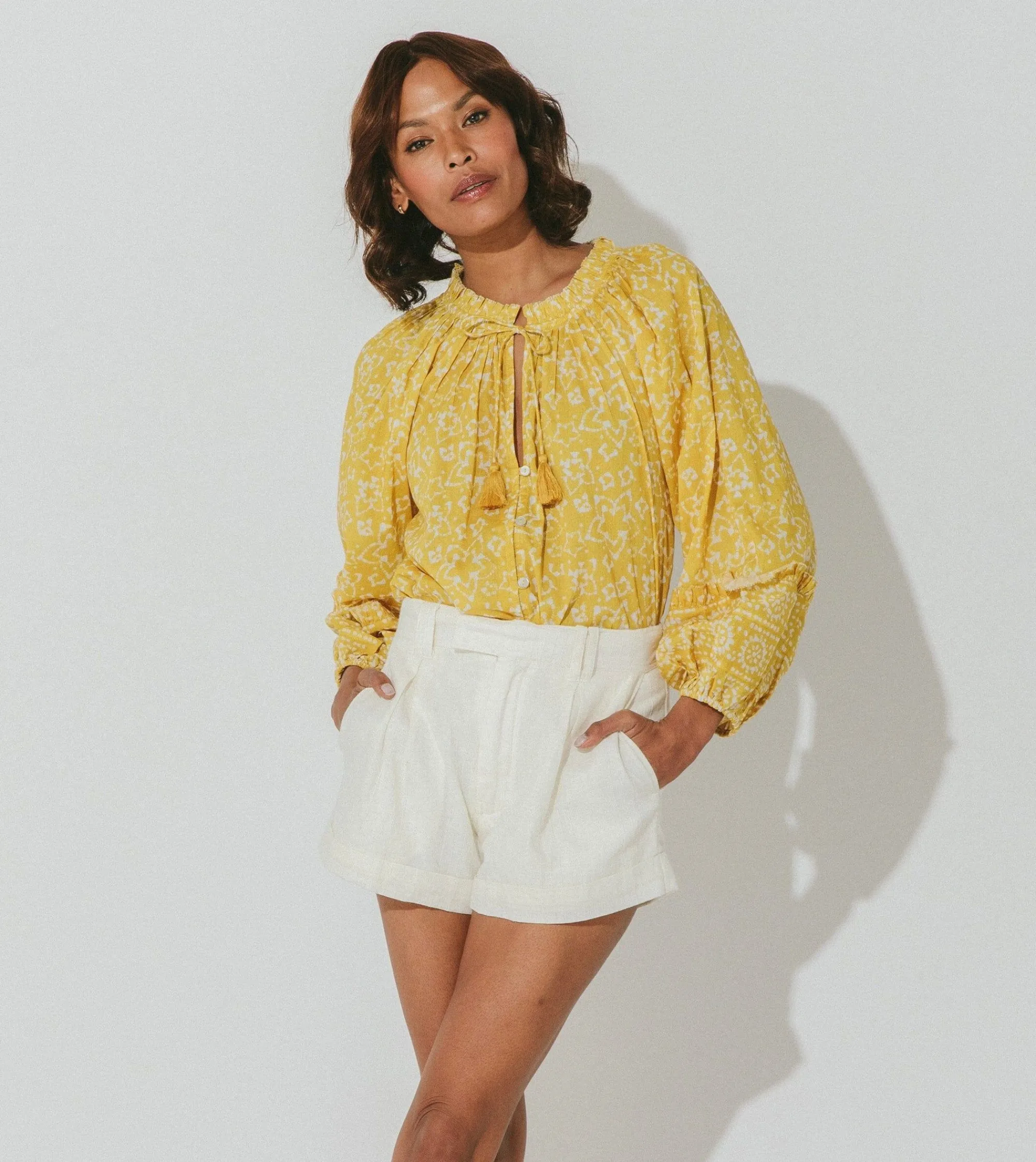 Cleobella Tops-Lyra Blousecassia