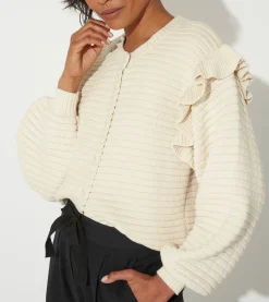 Cleobella Jackets & Sweaters-Maelle Cardiganivory