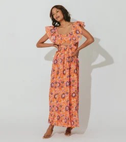 Cleobella Dresses-Maia Ankle Dresstropique