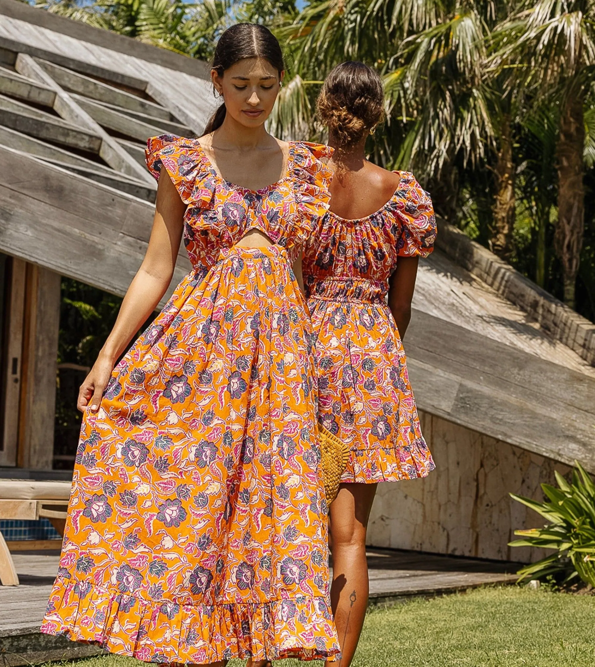 Cleobella Dresses-Maia Ankle Dresstropique