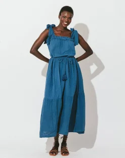 Cleobella Dresses-Maile Ankle Dressindigo