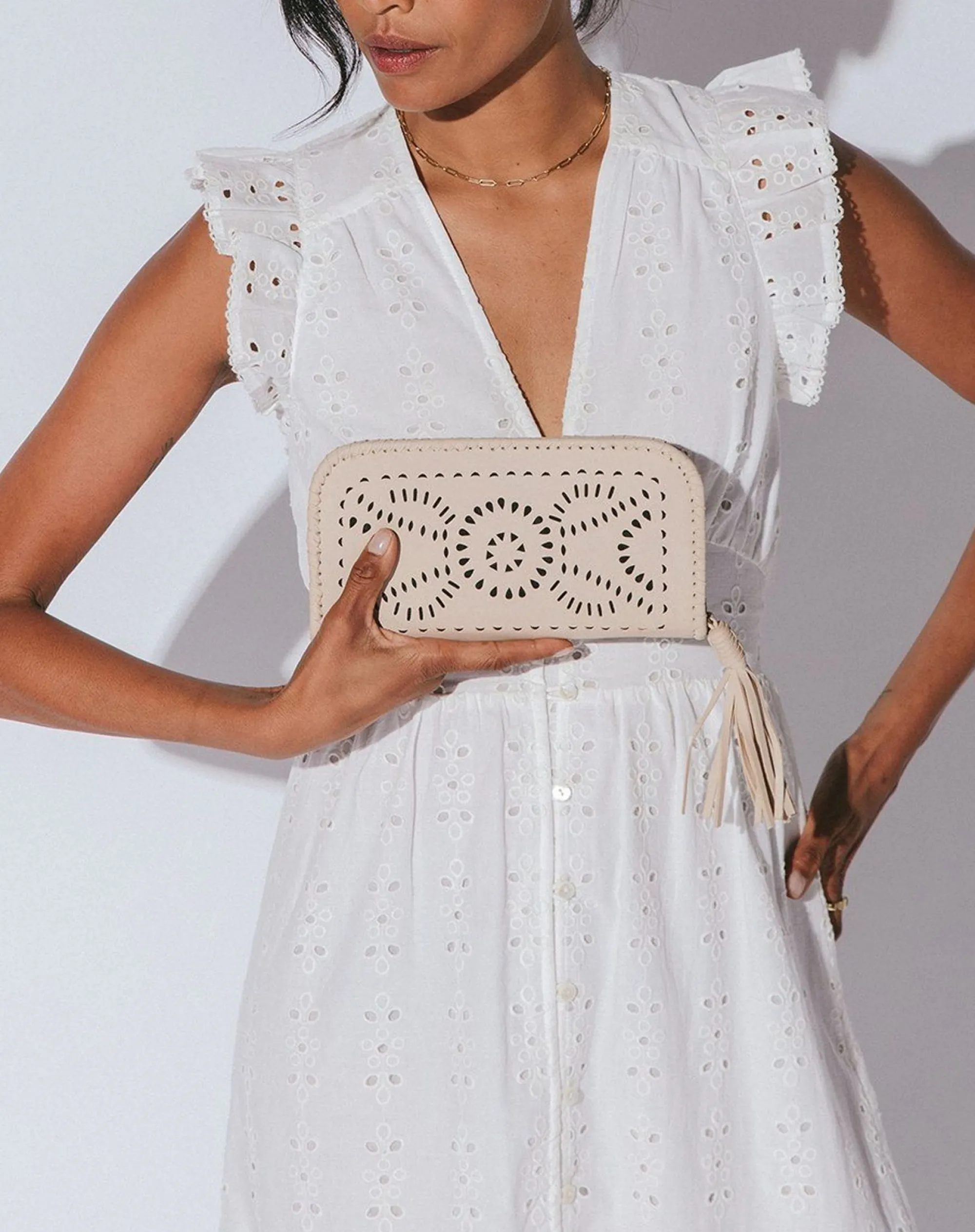 Cleobella Wallets-Mexicana Zip Wallet