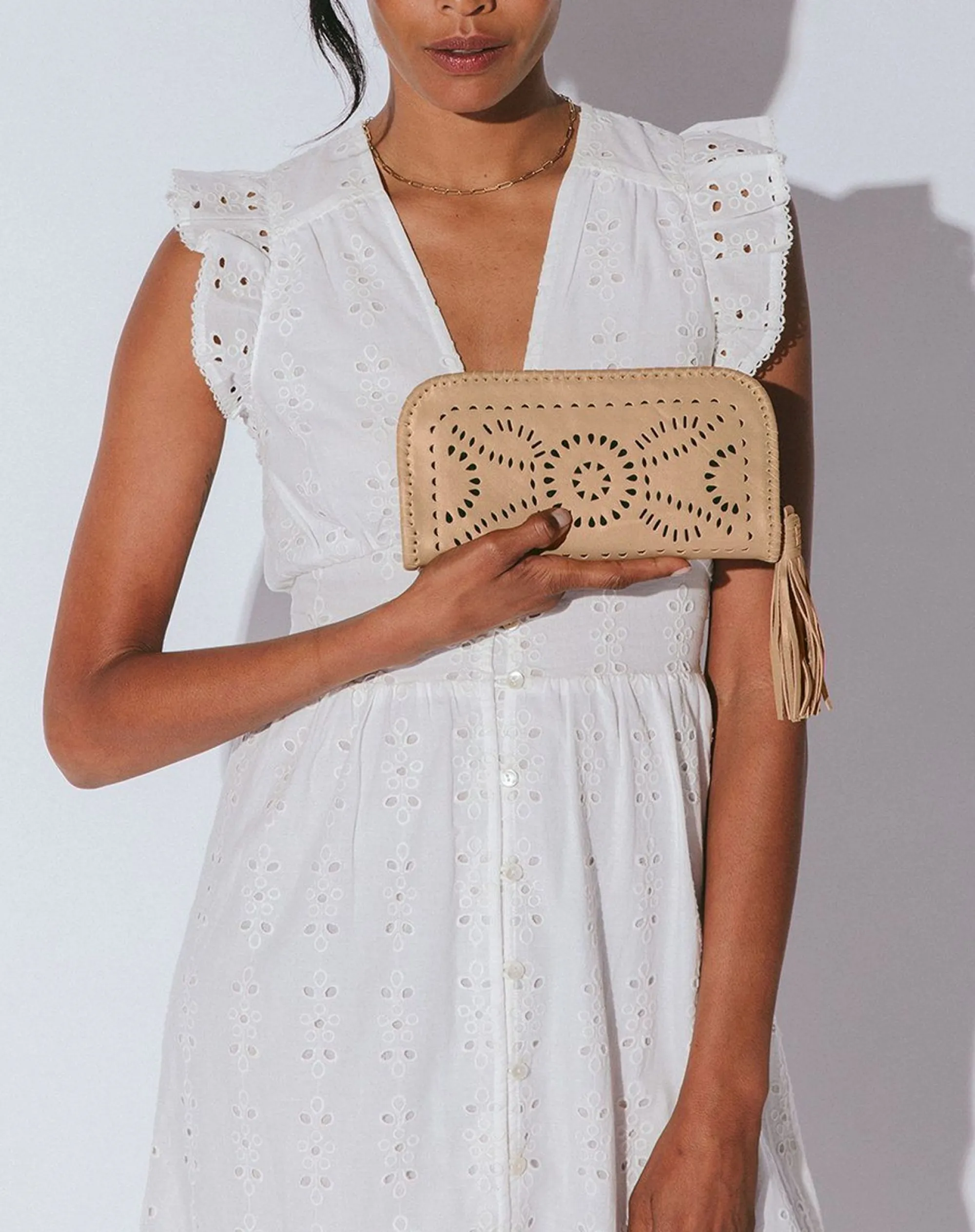 Cleobella Wallets-Mexicana Zip Wallet