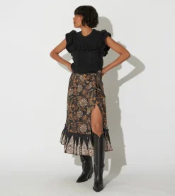 Cleobella Bottoms-Mika Midi Skirtmagnolia