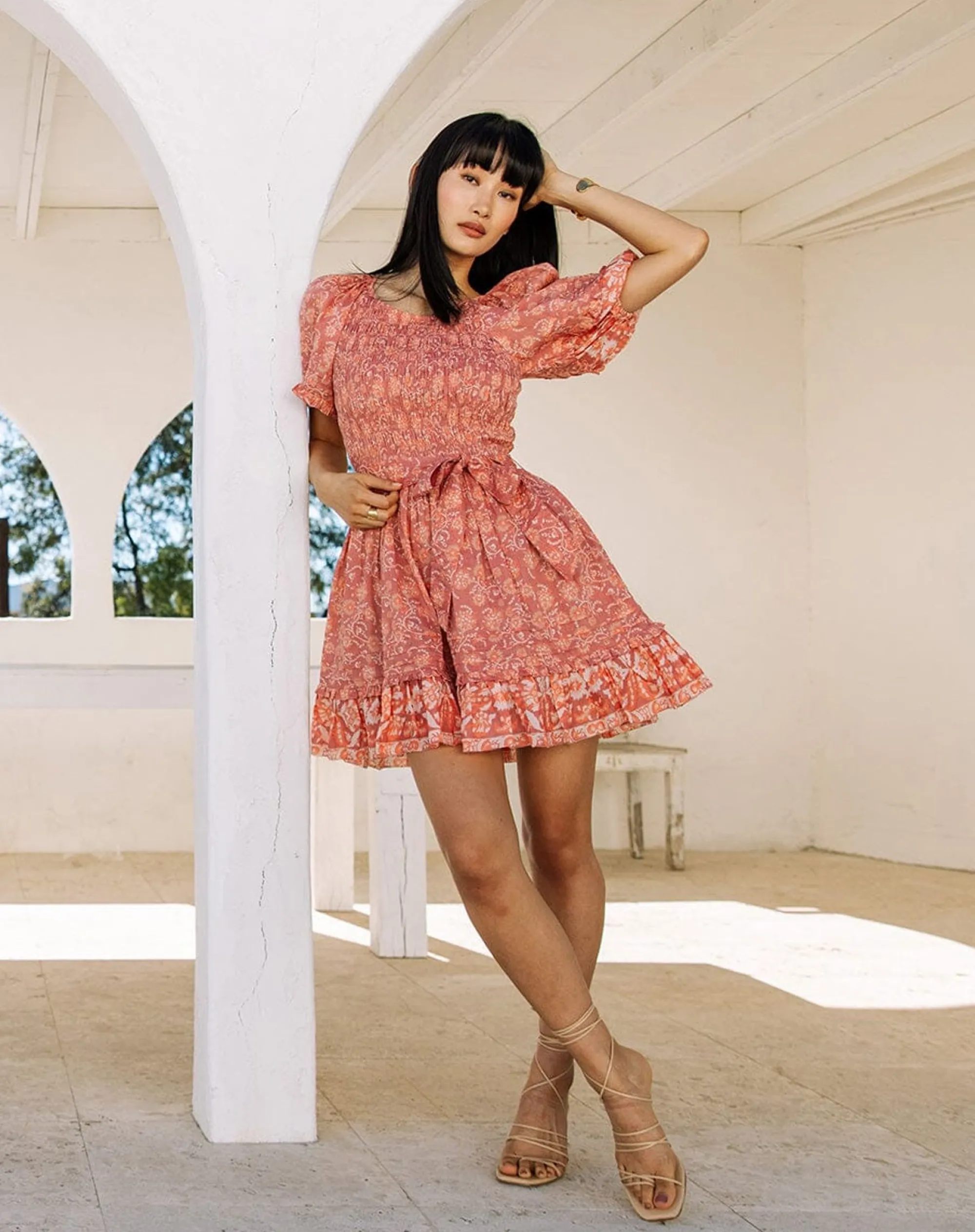Cleobella Dresses-Mina Mini Dresscamara Floral