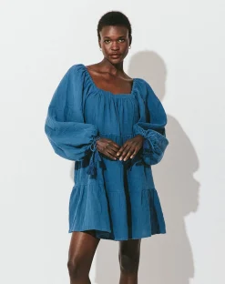 Cleobella Dresses-Neha Mini Dressindigo