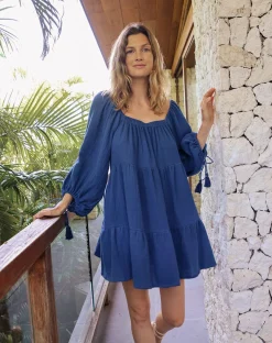 Cleobella Dresses-Neha Mini Dressindigo