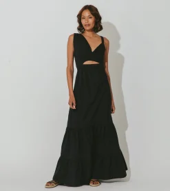 Cleobella Dresses-Nerissa Maxi Dressblack
