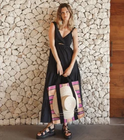 Cleobella Dresses-Nerissa Maxi Dressblack