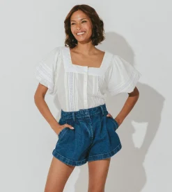 Cleobella Tops-Nicola Blouseivory