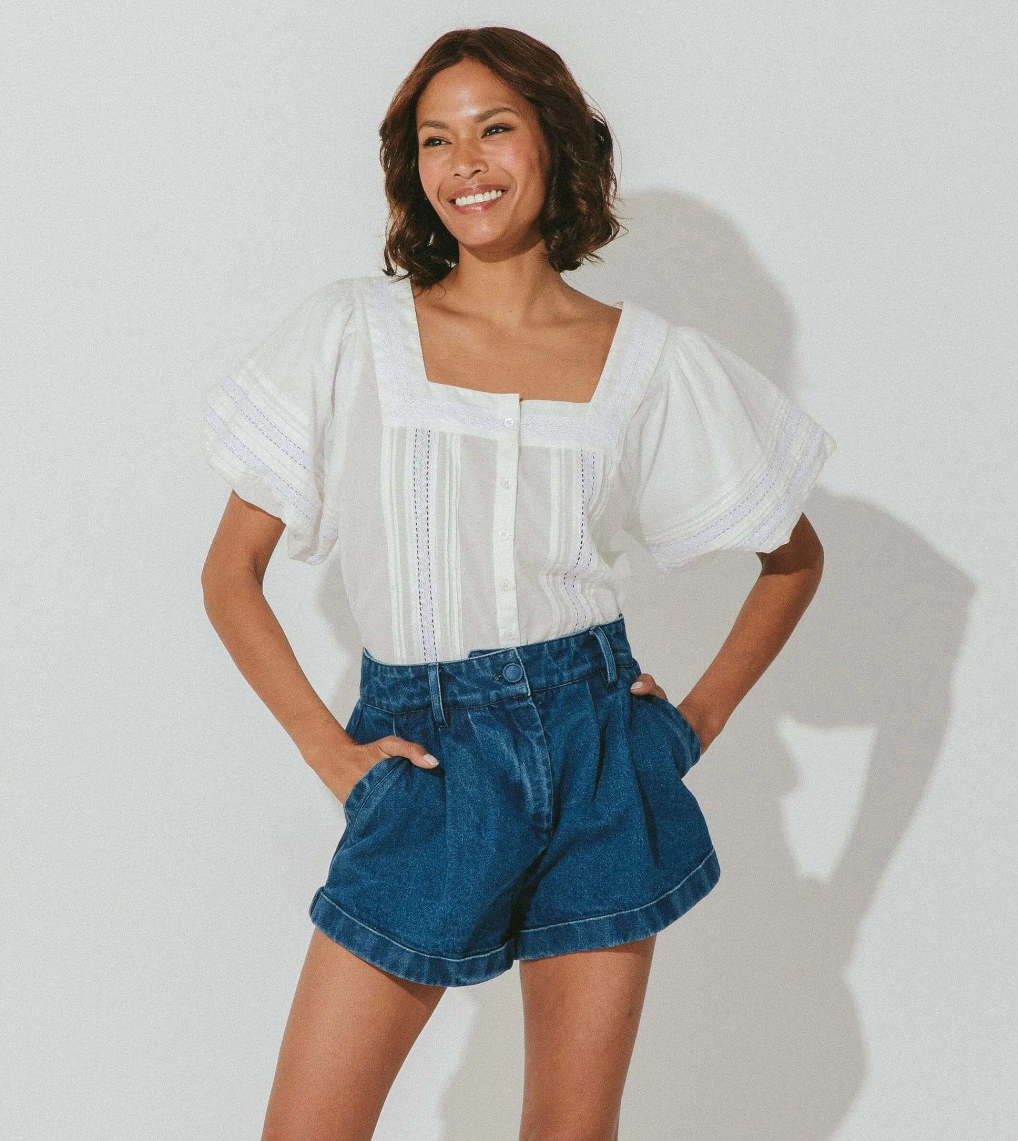 Cleobella Tops-Nicola Blouseivory