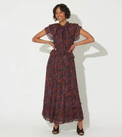 Cleobella Dresses-Nicolette Ankle Dressretrograde Paisley