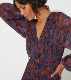 Cleobella Dresses-Nisha Mini Dressretrograde Paisley